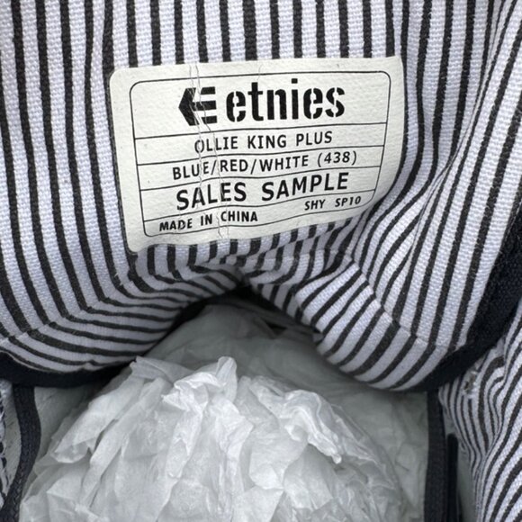 Rare 2010 VTG Etnies Ollie King Plus skateboarding sneaker shoes Size 9 - Picture 9 of 11